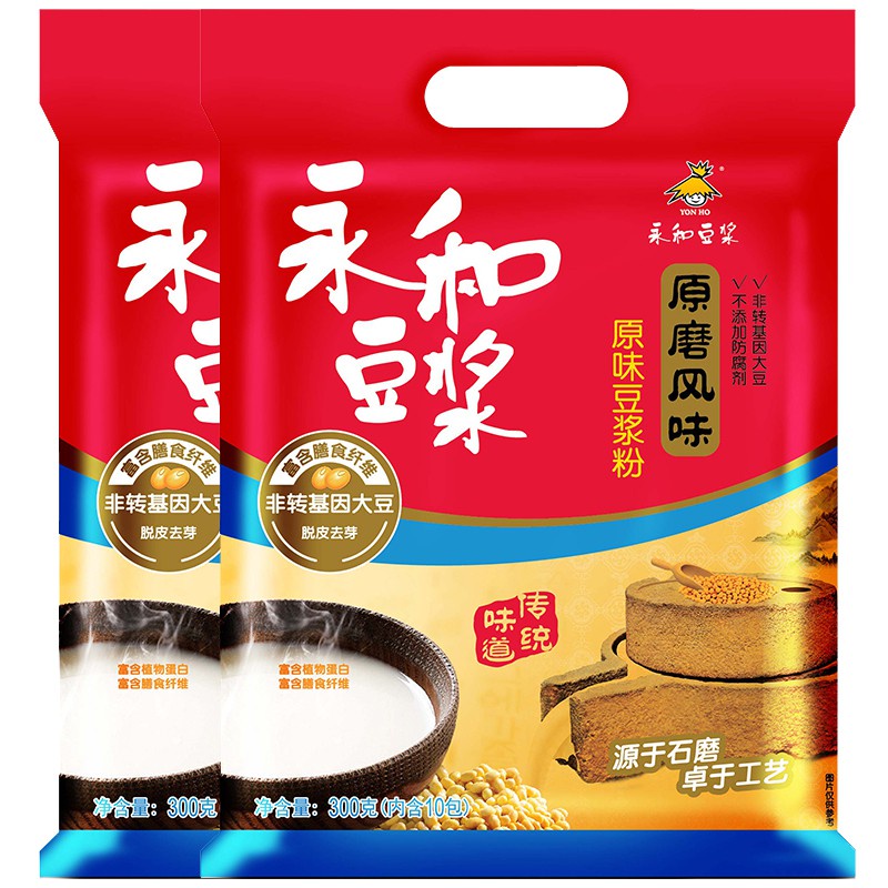 永和原磨风味原味豆浆粉300g